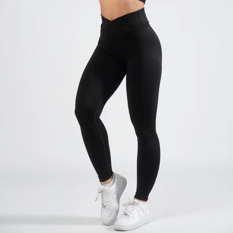 FOXED® BODY FLEX SEAMLESS LEGGINGS BLACK - Image 3