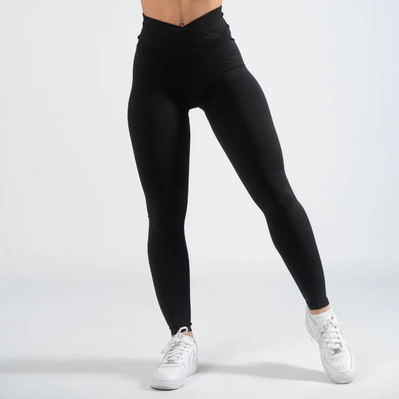 FOXED® BODY FLEX SEAMLESS LEGGINGS BLACK - Image 4
