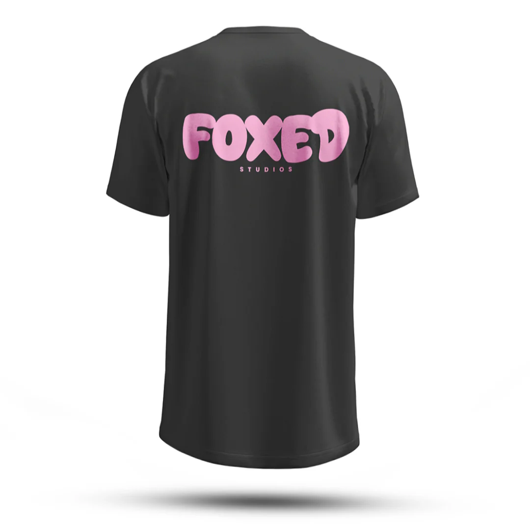 FOXED® BUBBLE UNISEX LONG SHIRT BLACK - Image 4
