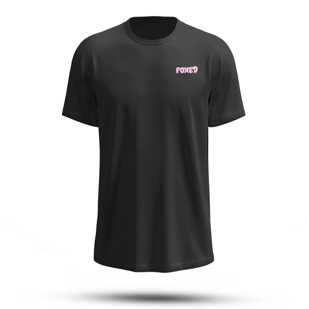 FOXED® BUBBLE UNISEX LONG SHIRT BLACK - Image 5