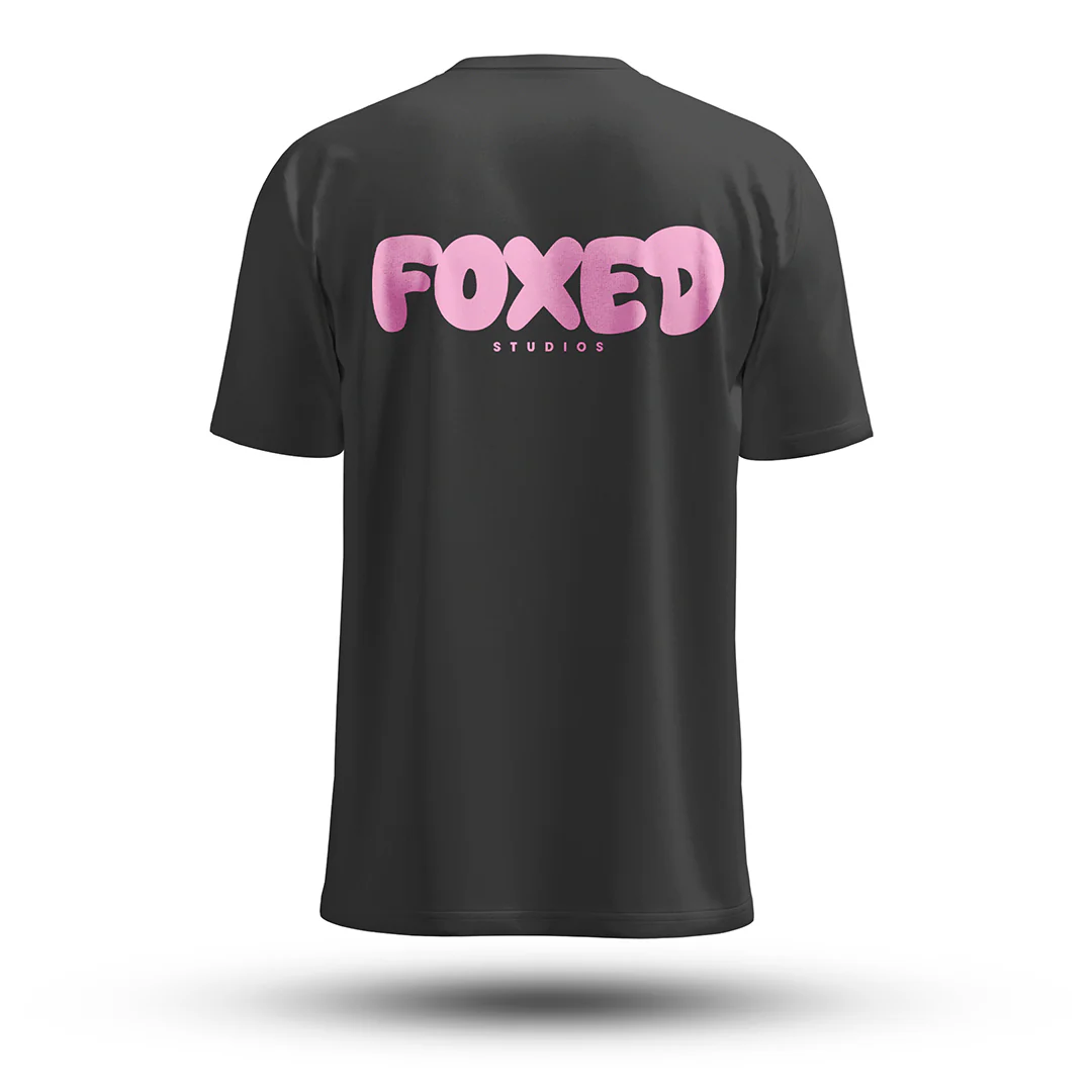 FOXED® BUBBLE UNISEX REGULAR SHIRT BLACK - Image 4