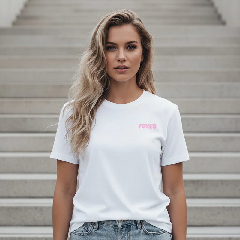FOXED® BUBBLE UNISEX REGULAR SHIRT WHITE WMN - Image 3