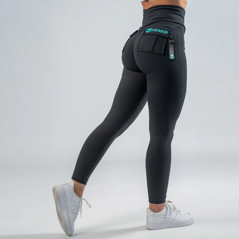 FOXED® CARGO LEGGINGS 3-POCKET MINT - Image 3