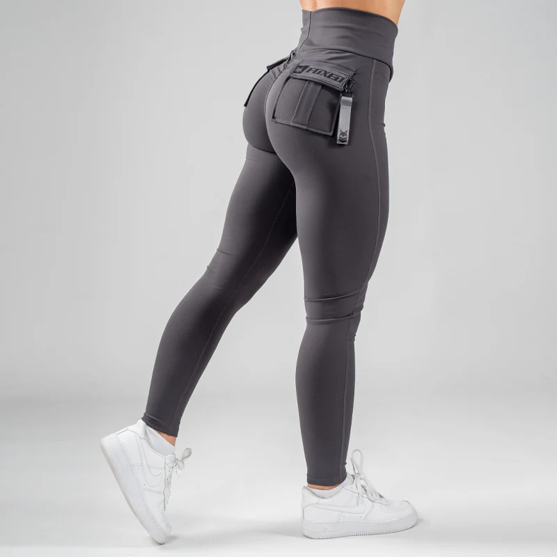 FOXED® CARGO LEGGINGS 3-POCKET NIGHT ANTHRAZIT - Image 2