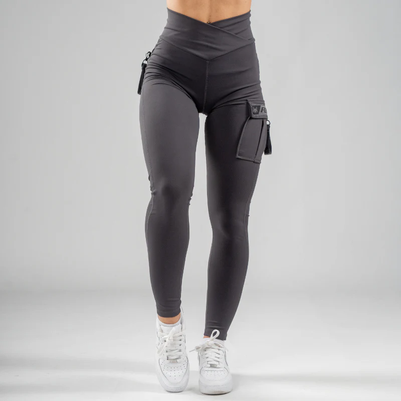 FOXED® CARGO LEGGINGS 3-POCKET NIGHT ANTHRAZIT - Image 4