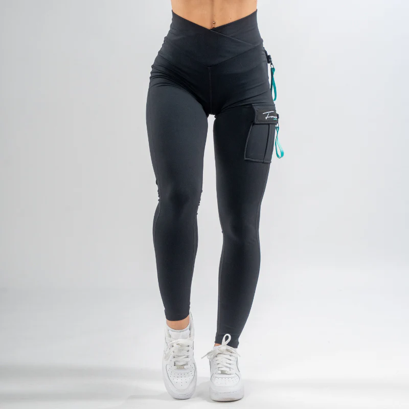 FOXED® CARGO LEGGINGS 3-POCKET RAZZLE DAZZLE MINT - Image 4