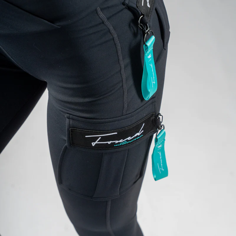 FOXED® CARGO LEGGINGS 3-POCKET RAZZLE DAZZLE MINT - Image 5