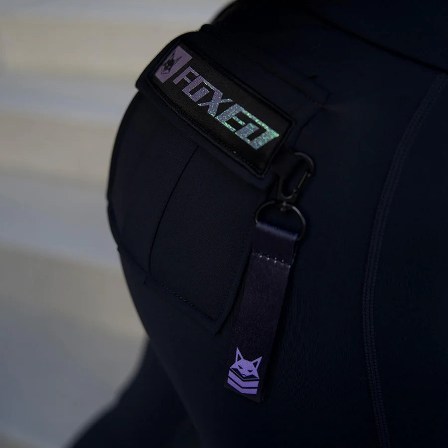 FOXED® CARGO LEGGINGS 3-POCKET GLITTER MERMAID - Image 5
