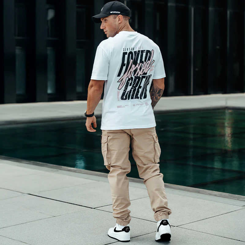 FOXED® CARGO PANTS PREMIUM UNISEX BEIGE - Image 5
