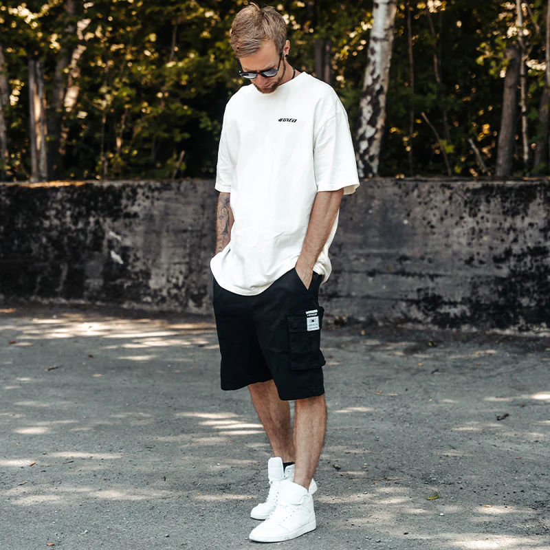 FOXED® CARGO SHORTS MEN BLACK (NEW FIT) - Image 7