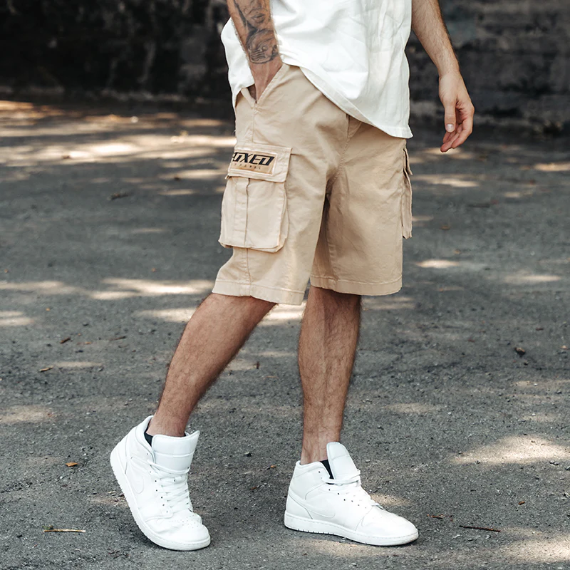 FOXED® CARGO SHORTS MEN SAND (NEW FIT) - Image 3