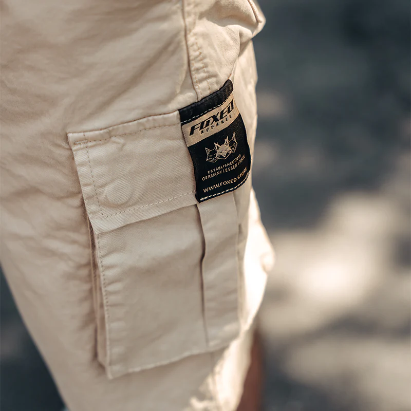 FOXED® CARGO SHORTS MEN SAND (NEW FIT) - Image 5