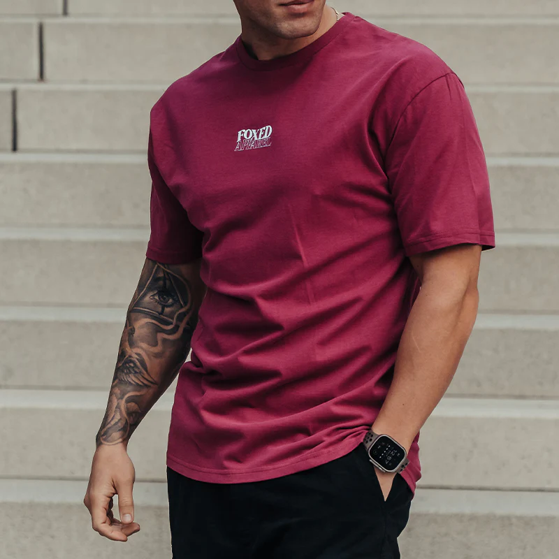 FOXED® COLLECTIVE OVERSIZE SHIRT GRAPE - Image 3