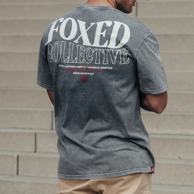 FOXED® COLLECTIVE OVERSIZE SHIRT STONEWASH - Image 7