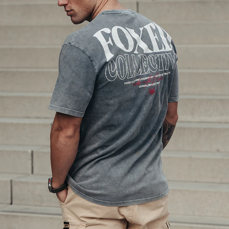 FOXED® COLLECTIVE OVERSIZE SHIRT STONEWASH - Image 8
