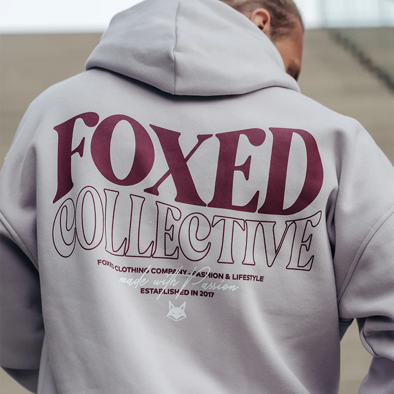 FOXED® COLLECTIVE UNISEX HOODIE LAVENDER MEN - Image 5
