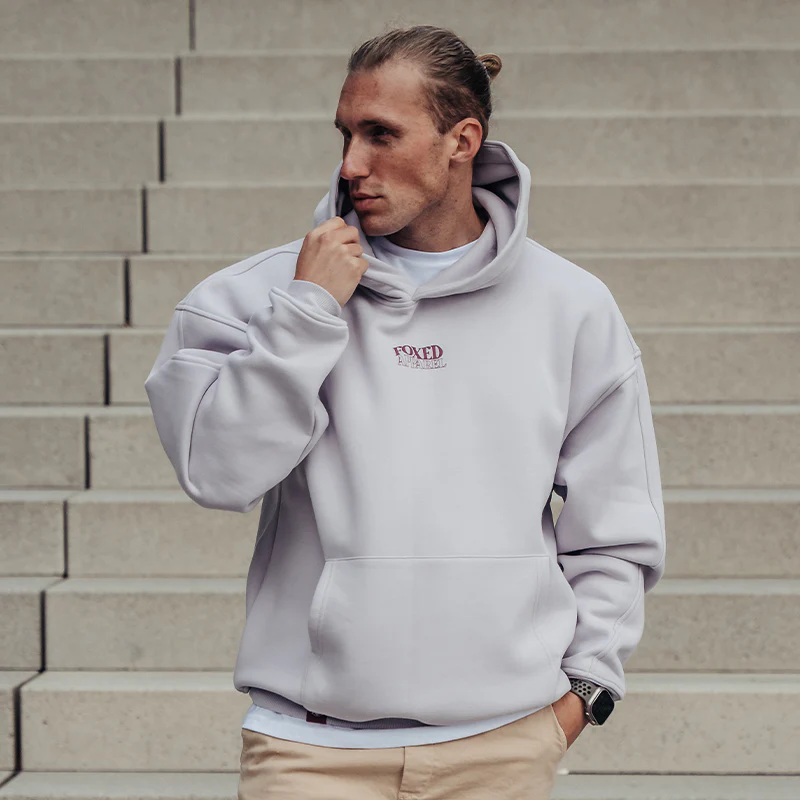 FOXED® COLLECTIVE UNISEX HOODIE LAVENDER MEN - Image 6