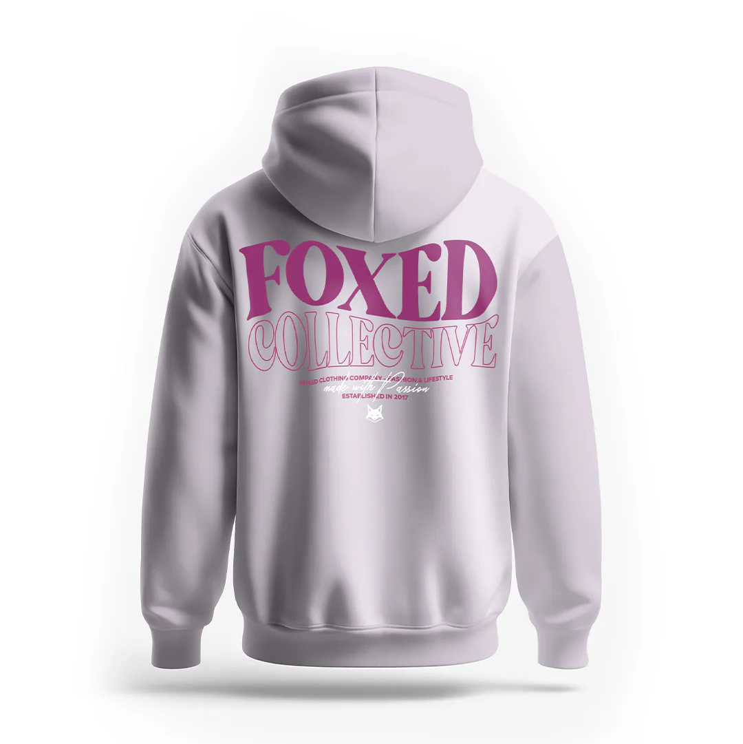 FOXED® COLLECTIVE UNISEX HOODIE LAVENDER MEN - Image 7