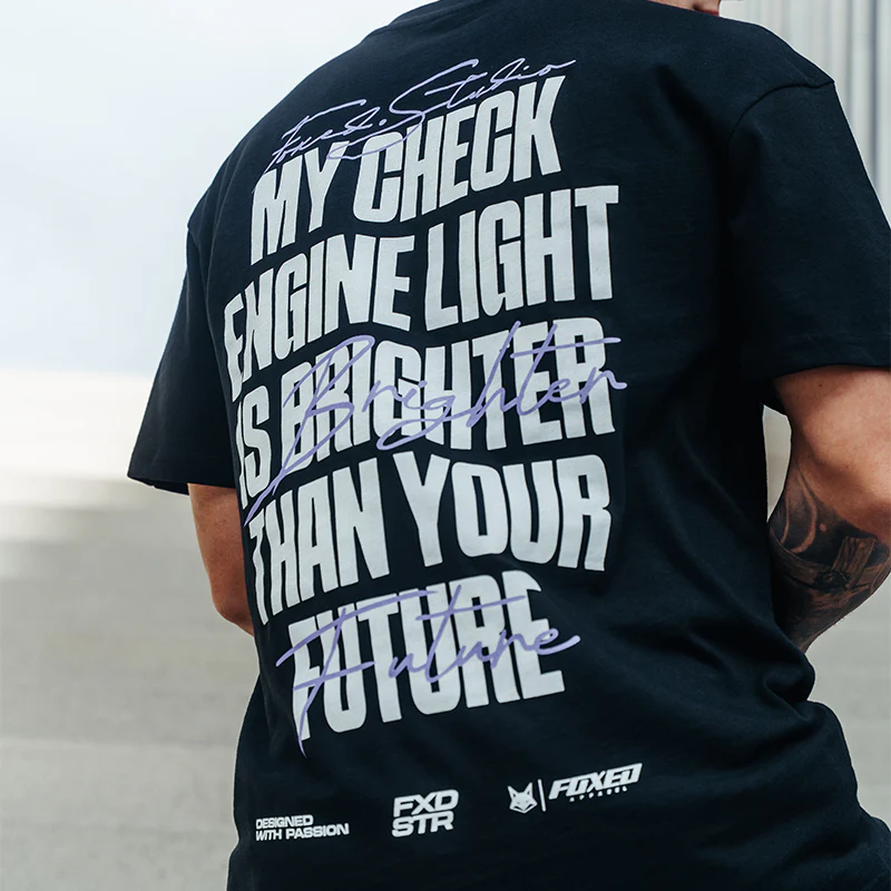 FOXED® ENGINE LIGHT OVERSIZE SHIRT BLACK - Image 7