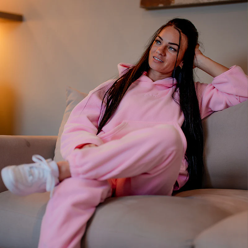 FOXED® FLEECE HOODIE ROSE