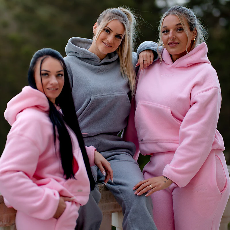 FOXED® FLEECE HOODIE ROSE - Image 8