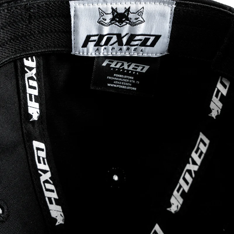 FOXED® FLEXFIT BASECAP BLACK - Image 6