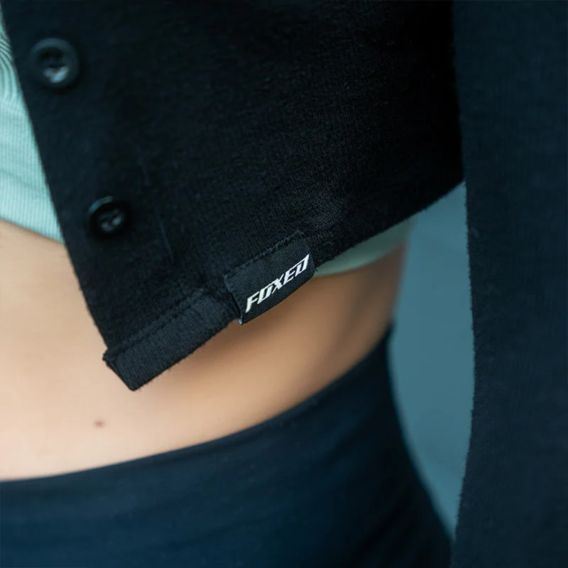 FOXED® NOVA CARDIGAN BLACK - Image 4