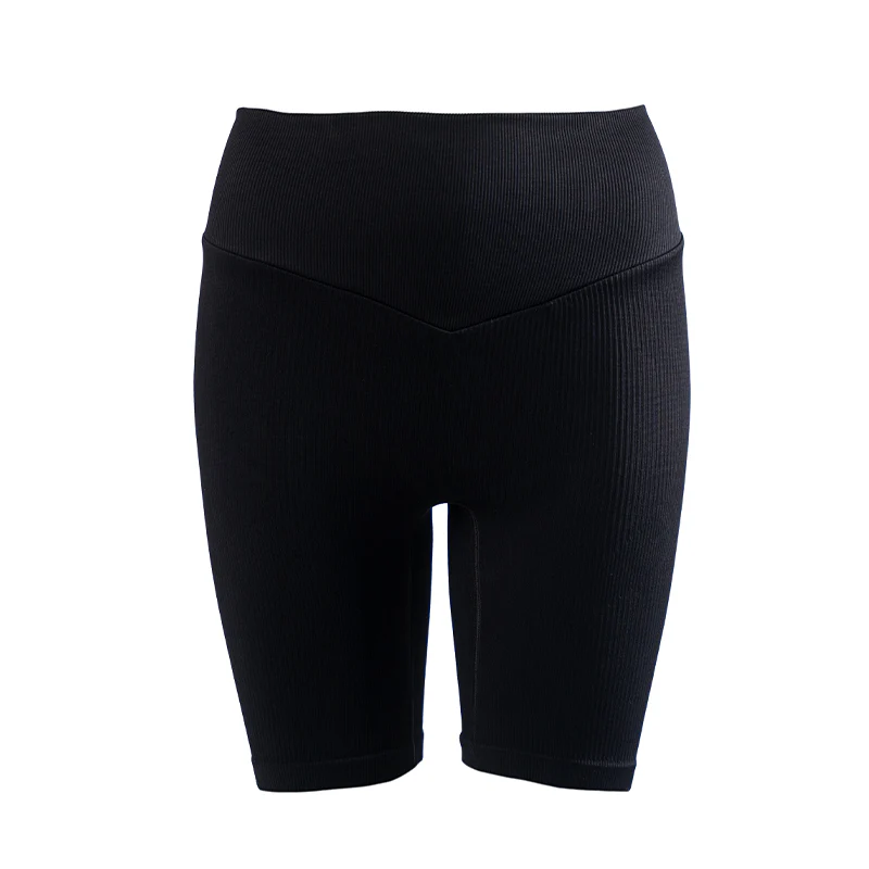 FOXED® OPHELIA RIBBED SEAMLESS SHORTS BLACK - Image 7