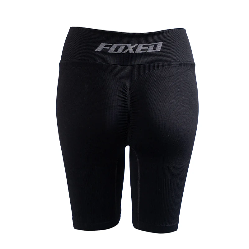 FOXED® OPHELIA RIBBED SEAMLESS SHORTS BLACK - Image 8