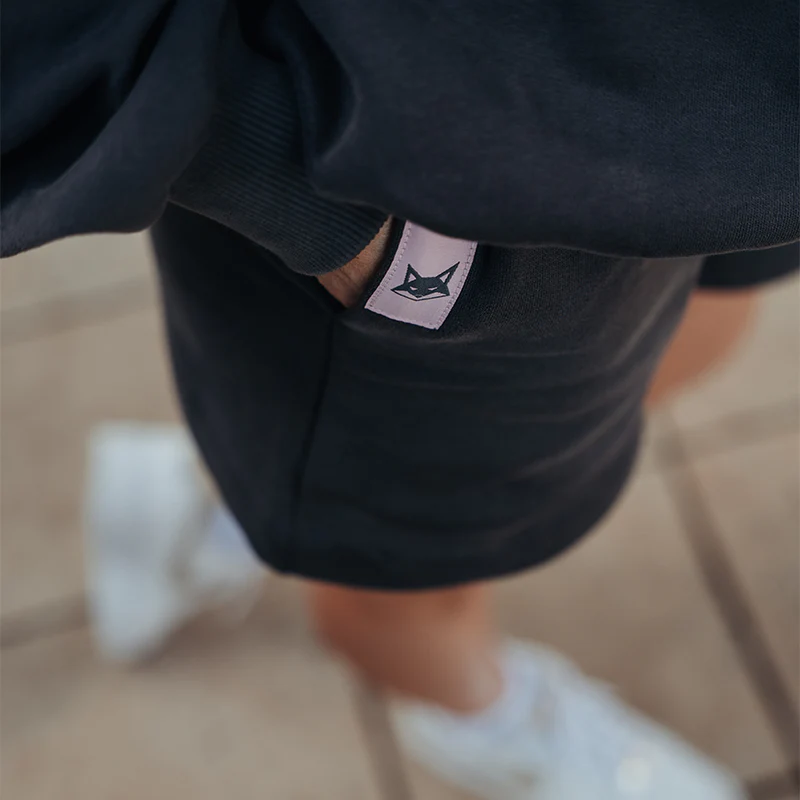 FOXED® OUTLINES SOFT GREY SHORTS - Image 5