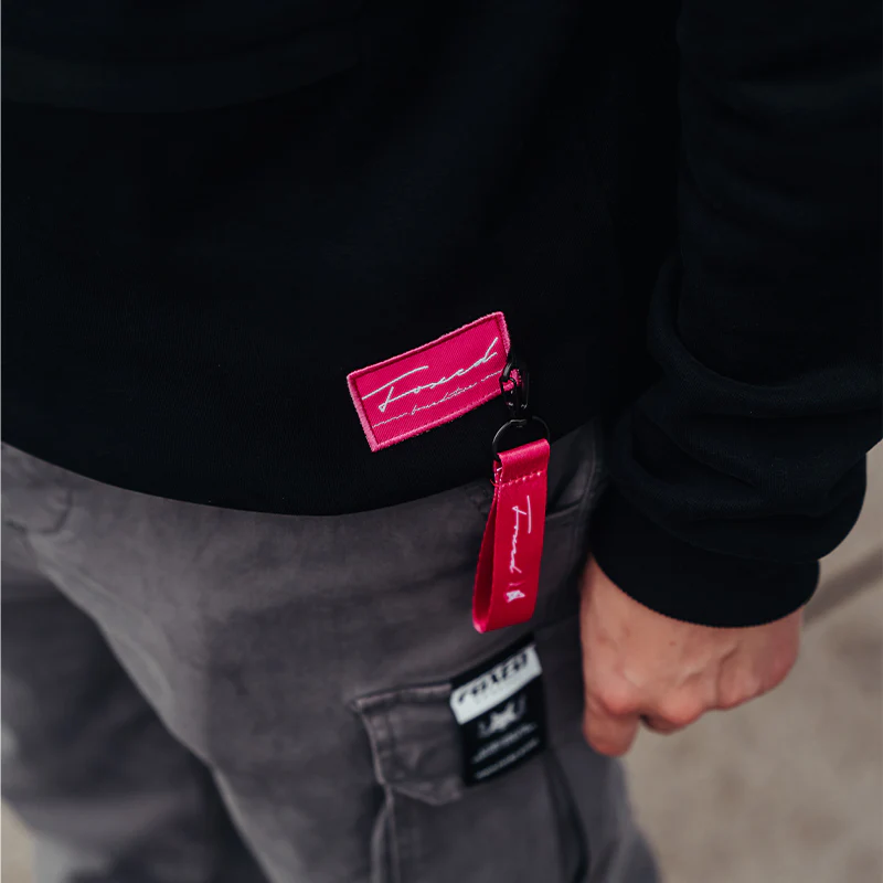 FOXED® RAZZLE DAZZLE HOODIE UNISEX PINK - Image 4