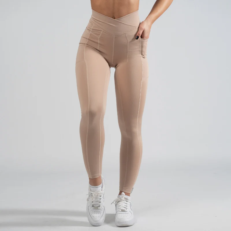 FOXED® ROCKET POCKET V2 LEGGINGS SANDY TAUPE - Image 6