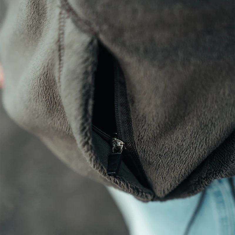 FOXED® STUDIOSTATE FLEECE HOODIE ANTHRAZIT - Image 5