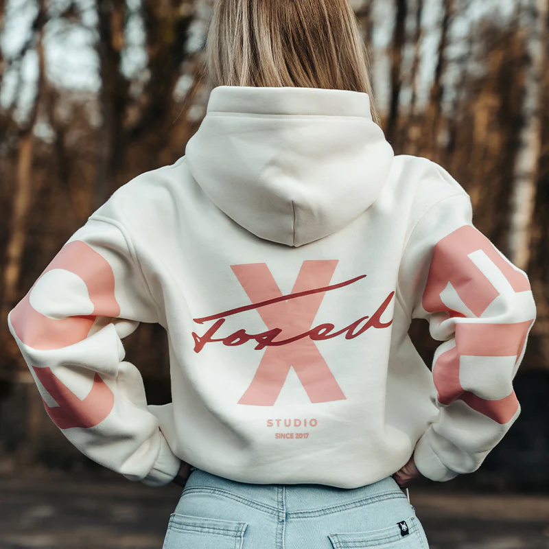 FOXED® STUDIOSTATE HOODIE BAMBOO MILK ROSE - Image 3