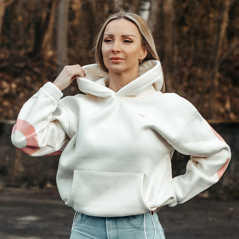 FOXED® STUDIOSTATE HOODIE BAMBOO MILK ROSE - Image 4