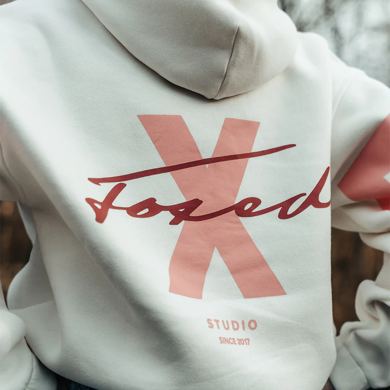 FOXED® STUDIOSTATE HOODIE BAMBOO MILK ROSE - Image 5