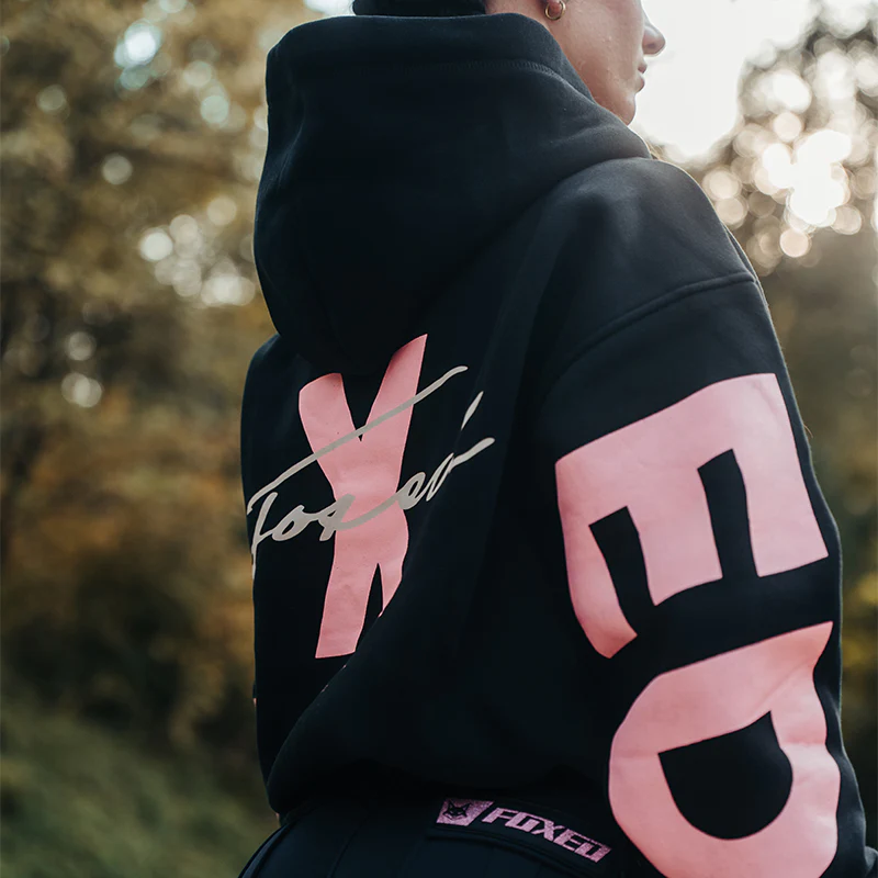 FOXED® STUDIOSTATE HOODIE BLACK/PINK - Image 7