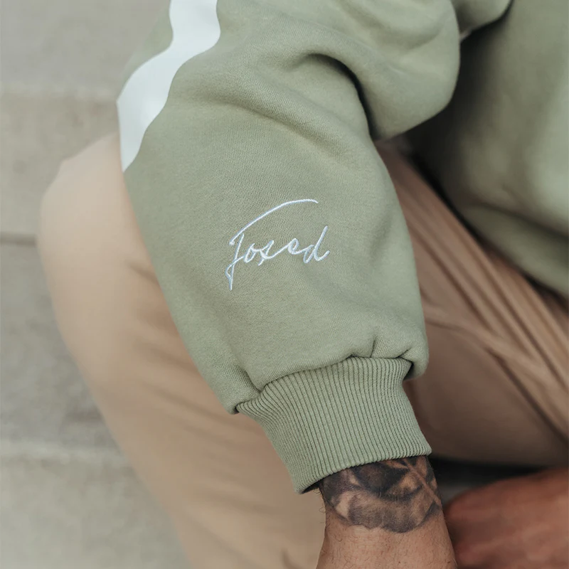 FOXED® STUDIOSTATE OVERSIZE SWEATER MATCHA LATTE MEN - Image 8