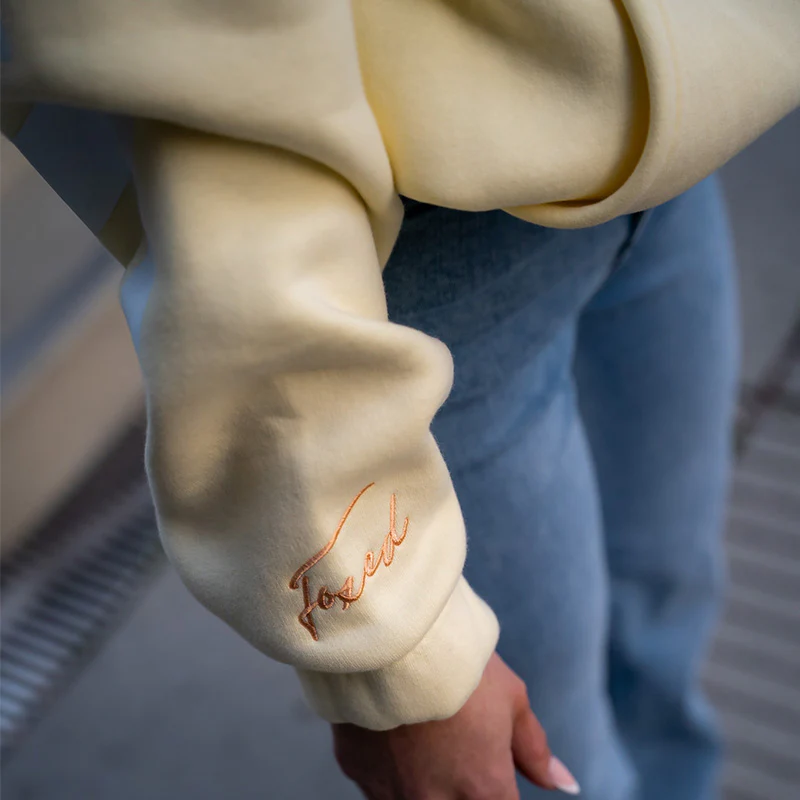 FOXED® STUDIOSTATE HOODIE SOFT LEMON - Image 3
