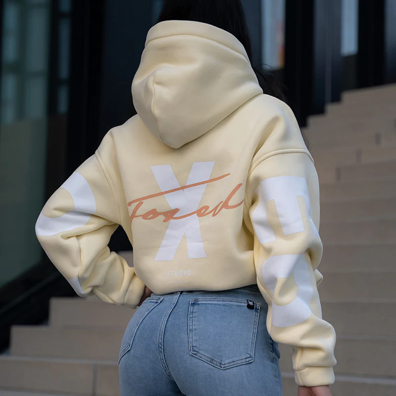 FOXED® STUDIOSTATE HOODIE SOFT LEMON - Image 5