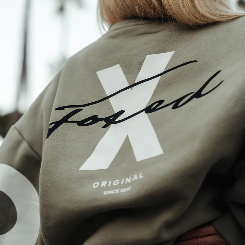 FOXED® STUDIOSTATE OVERSIZE SWEATER MATCHA LATTE - Image 3