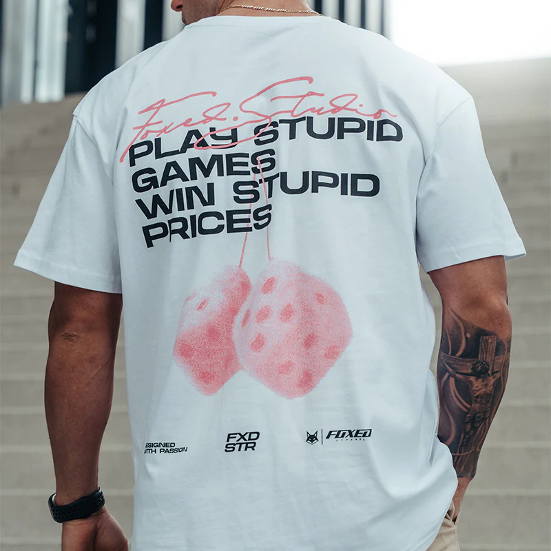 FOXED® STUPID GAMES OVERSIZE SHIRT - Image 3