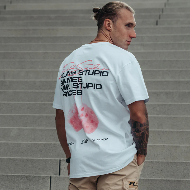 FOXED® STUPID GAMES OVERSIZE SHIRT - Image 6
