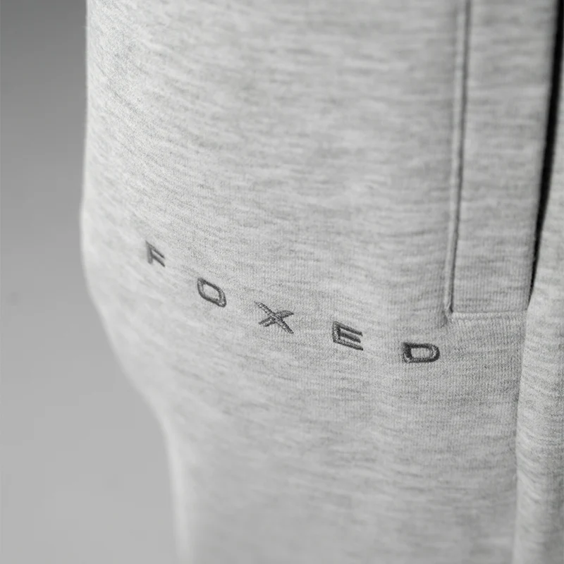 FOXED® SWEAT JOGGER PANTS GREY MELANGE - Image 4