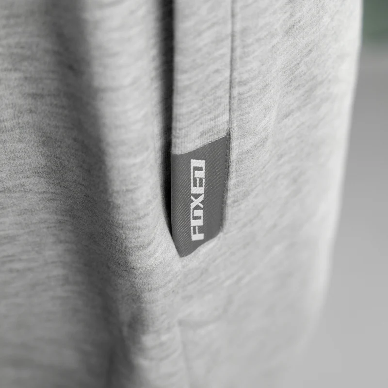 FOXED® SWEAT JOGGER PANTS GREY MELANGE - Image 5