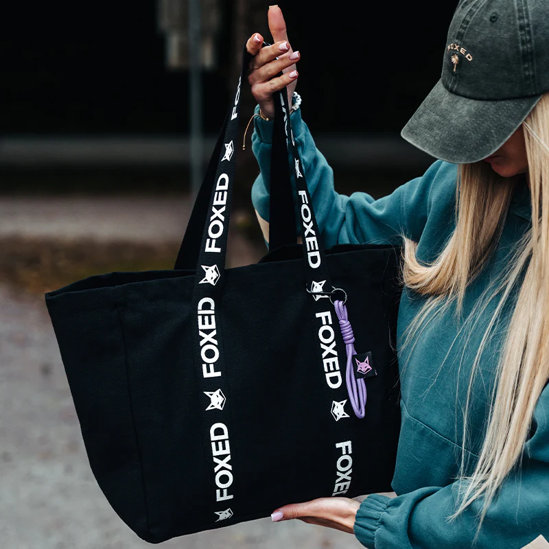 FOXED® TOTE BAG BLACK - Image 3