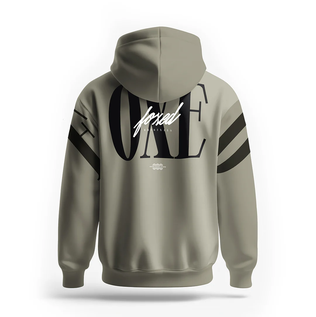 FOXED® URBAN UNISEX HOODIE GREEN - Image 3