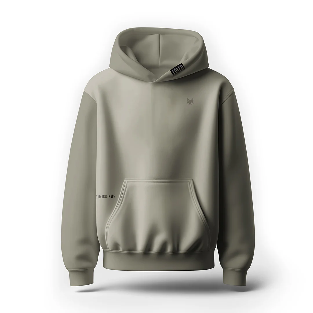 FOXED® URBAN UNISEX HOODIE GREEN - Image 4