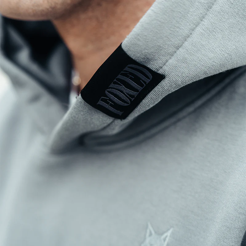 FOXED® URBAN UNISEX HOODIE GREY - Image 7